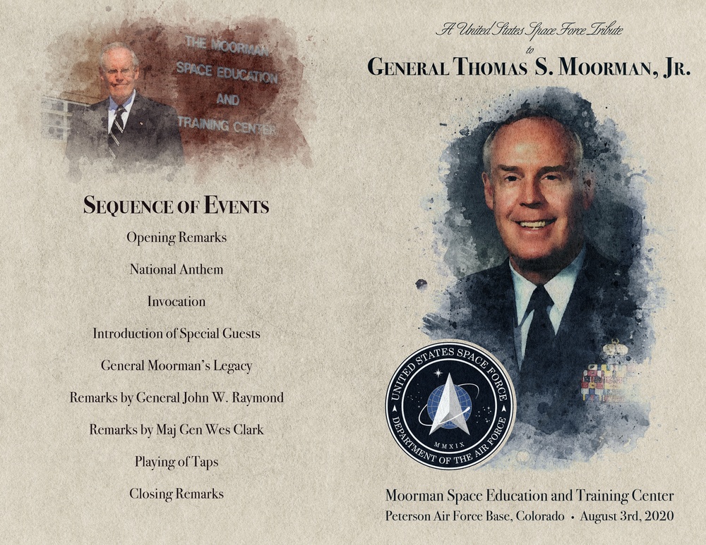 United States Space Force Tribute To General Thomas S. Moorman