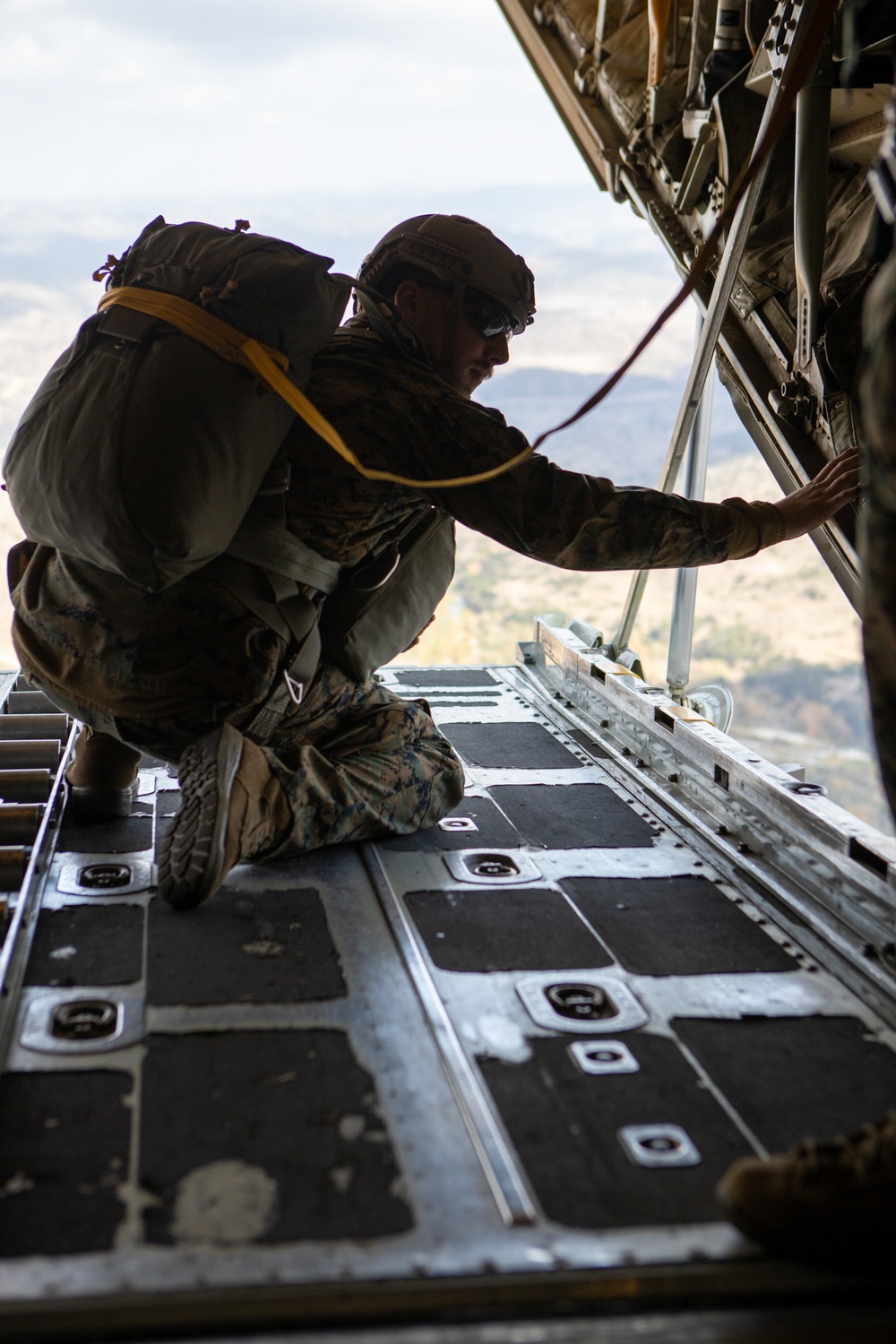 1st Radio Battalion Conducts Parachute Training