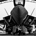 F22s Practice Night Flying Ops