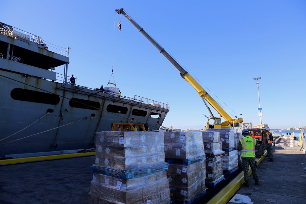 USNS Arctic Onload