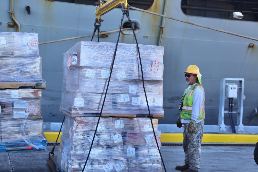 USNS Arctic Onload