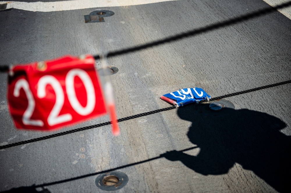 Truxtun Supports Naval Operations in the Atlantic Ocean