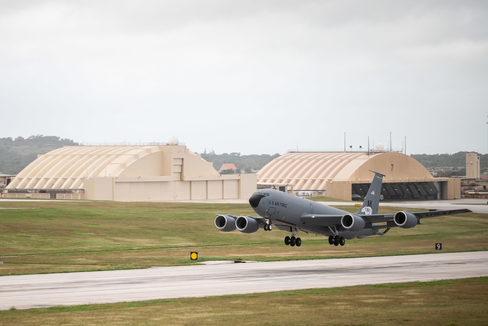 B-1B Lancers carry out Bomber Task Force mission