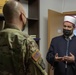 RC-E Chaplain speaks during Friday prayer