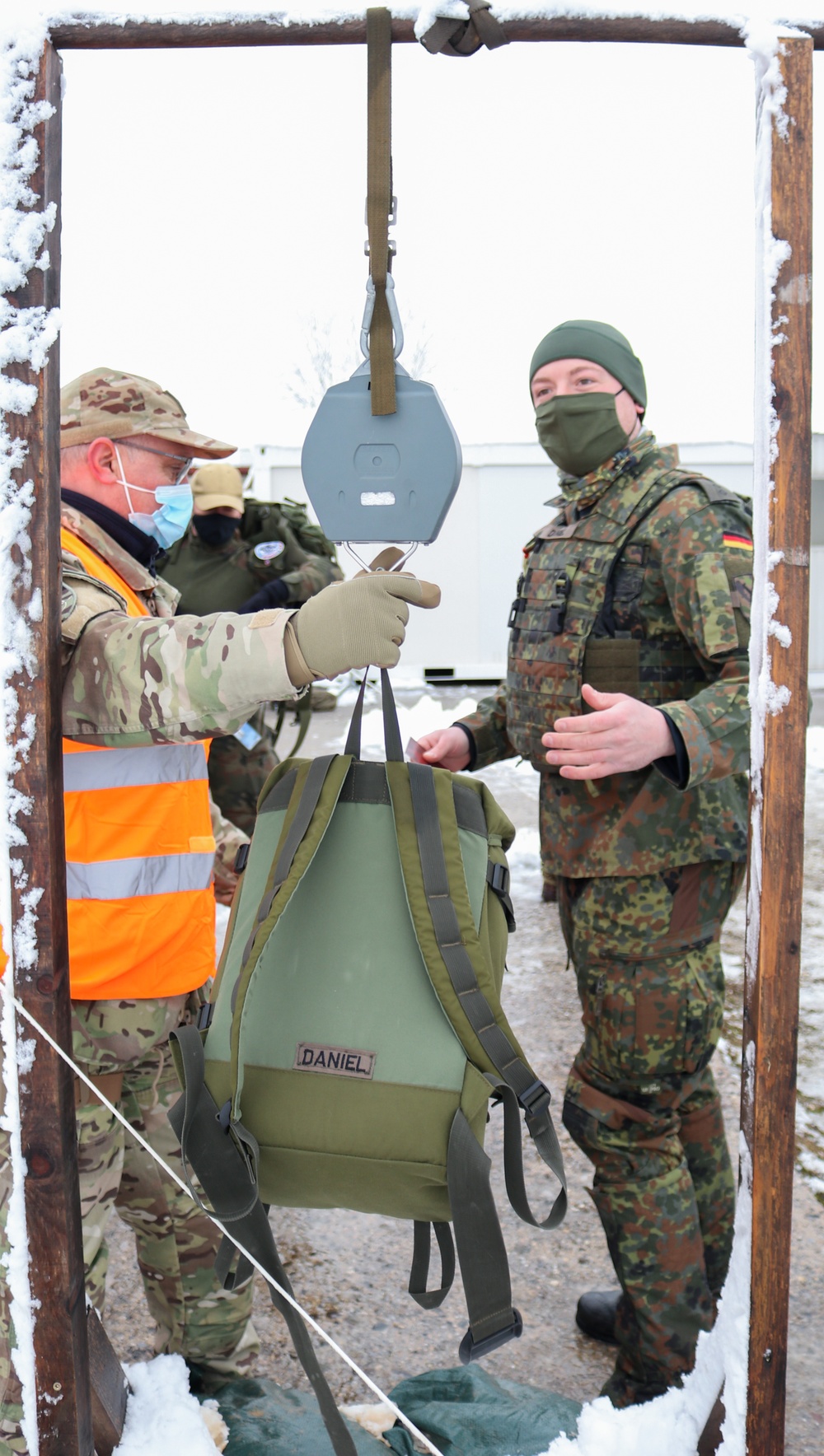 German soldier participates in DANCON March 2021