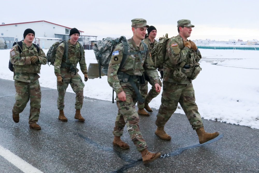 Iowa National Guard Soldiers participate in DANCON March 2021