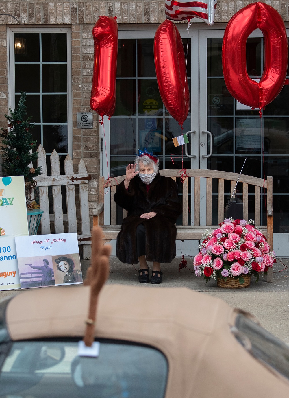 Community Celibrates Vet's 100th Birthday