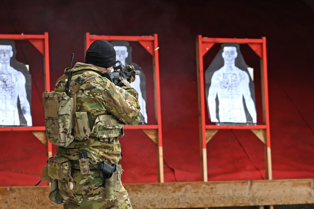 Special Forces Europe Conduct Weapons Training