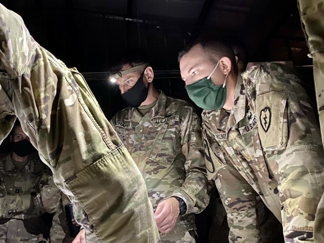 Masks &amp; Flashlights: Soldiers deploy amidst pandemic and hurricane