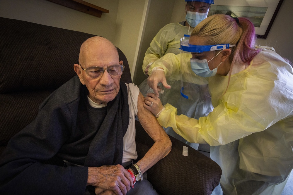 Vineland residents receive Covid vaccine