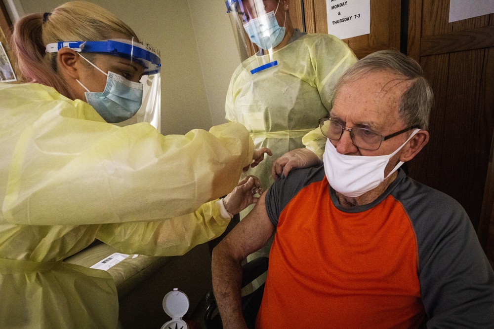 Vineland residents receive Covid vaccine