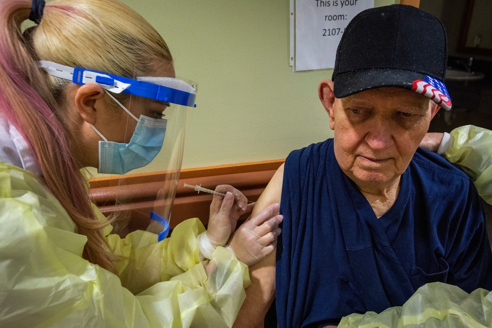 Vineland residents receive Covid vaccine