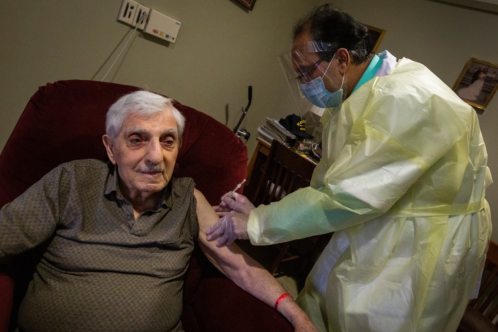 Vineland residents receive Covid vaccine