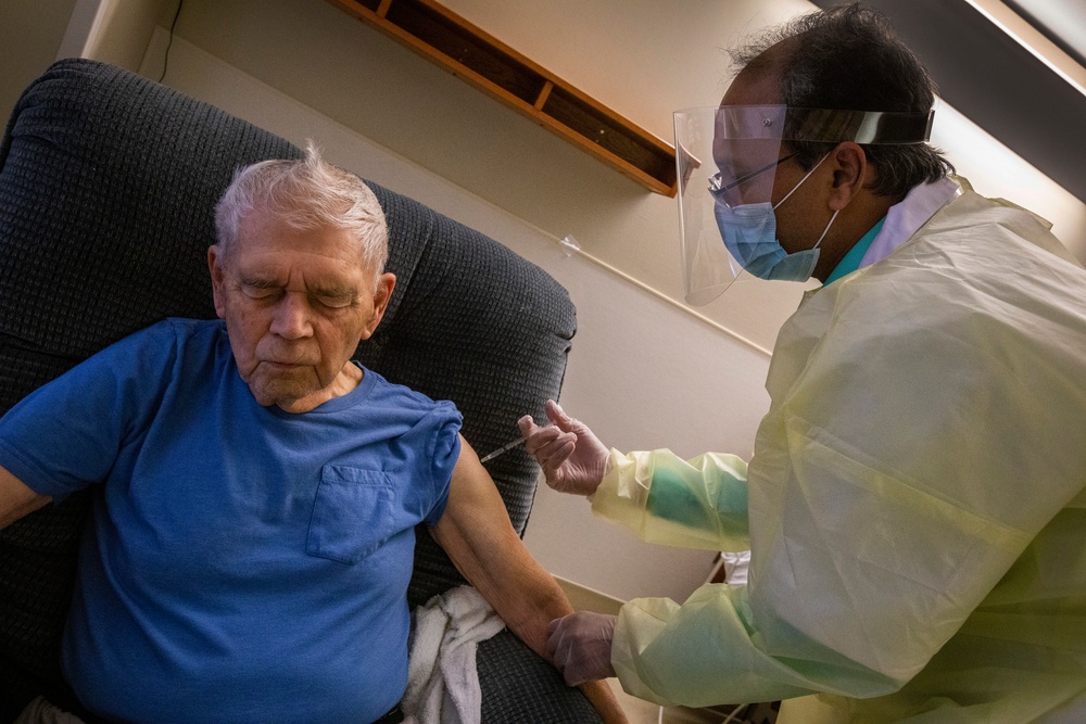 Vineland residents receive Covid vaccine