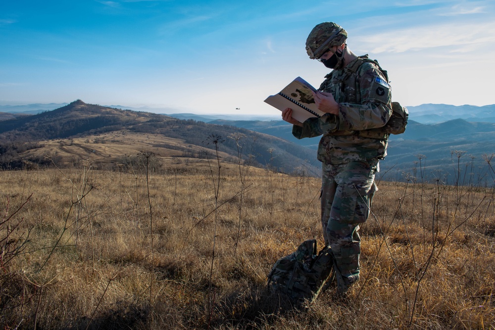 KFOR Soldiers conduct operation sweeper