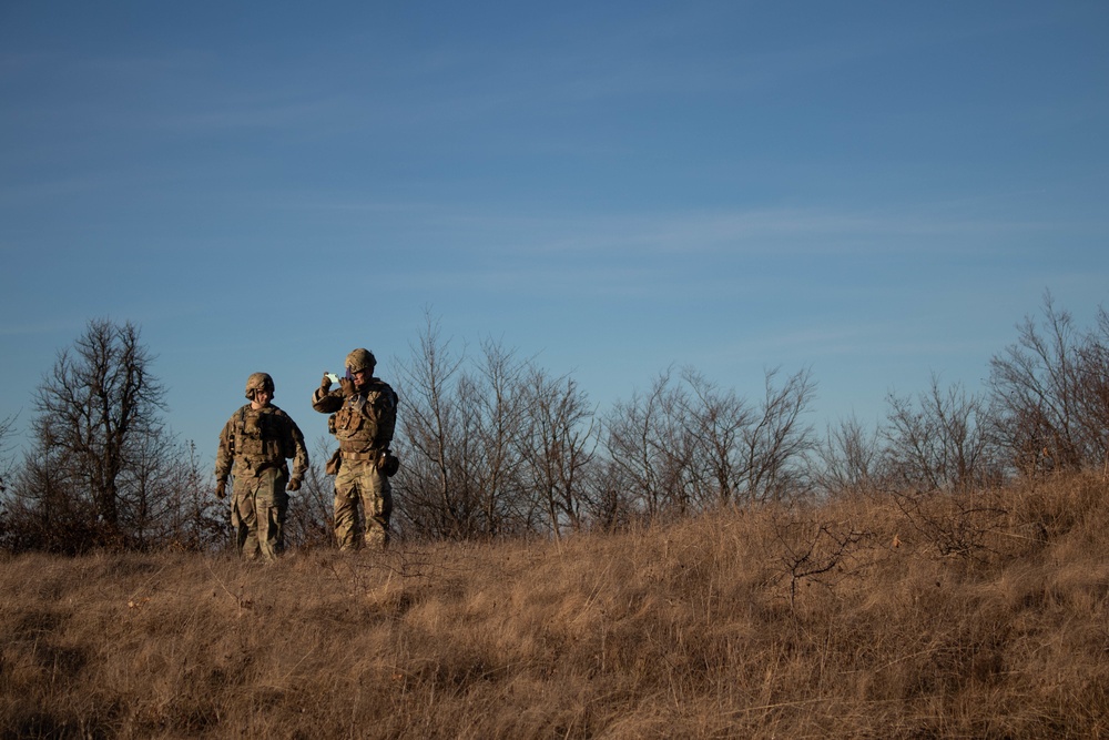 KFOR Soldiers conduct operation sweeper