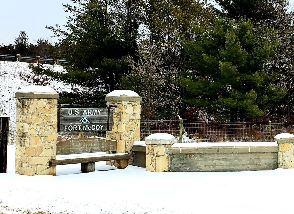 Fort McCoy Stone Gates