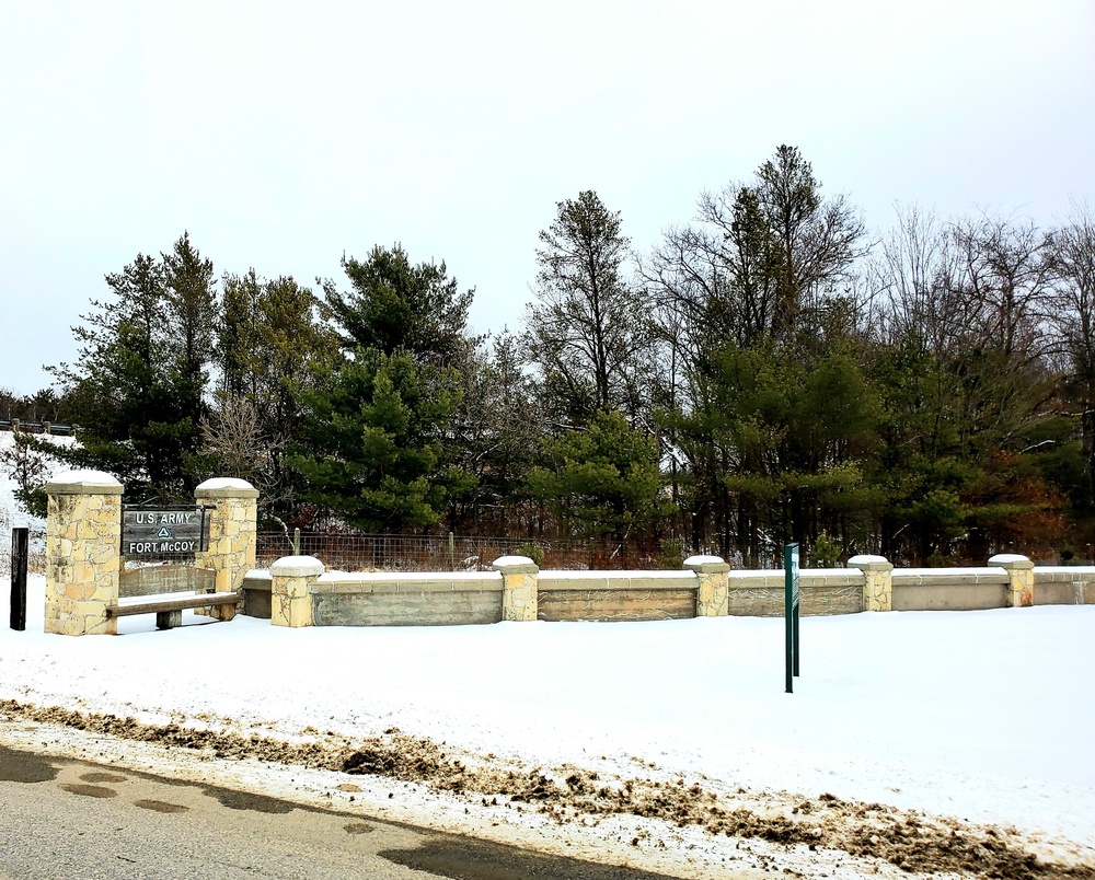 Fort McCoy Stone Gates