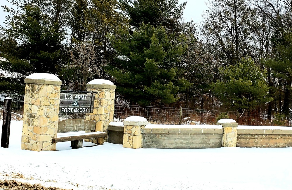 Fort McCoy Stone Gates