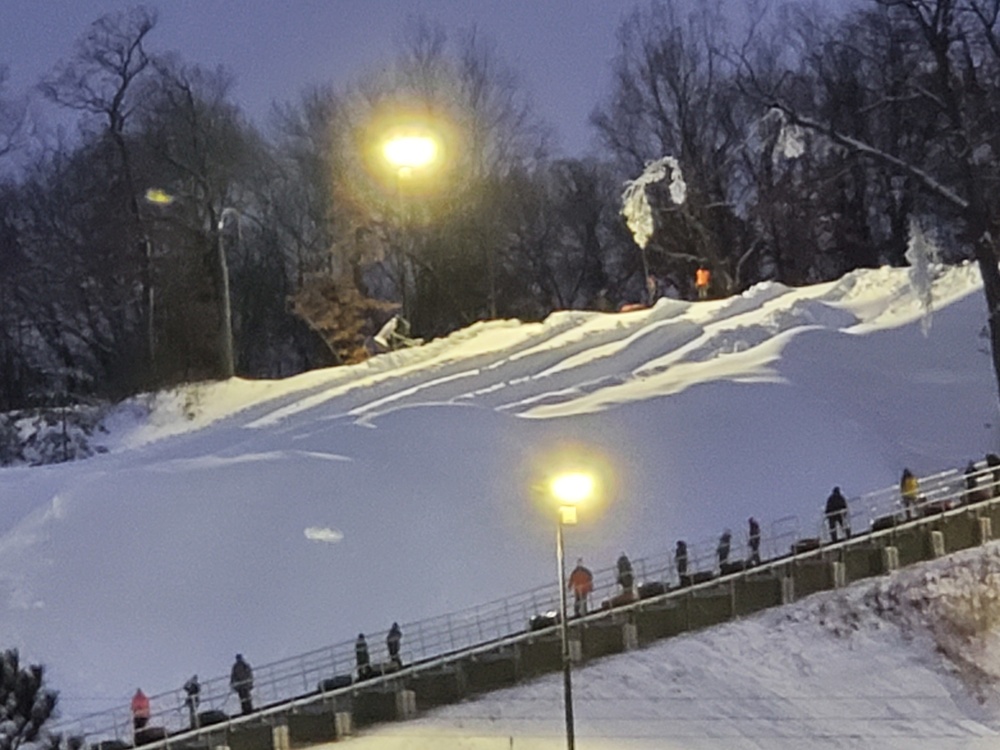 Night operations at Fort McCoy's Whitetail Ridge Ski Area