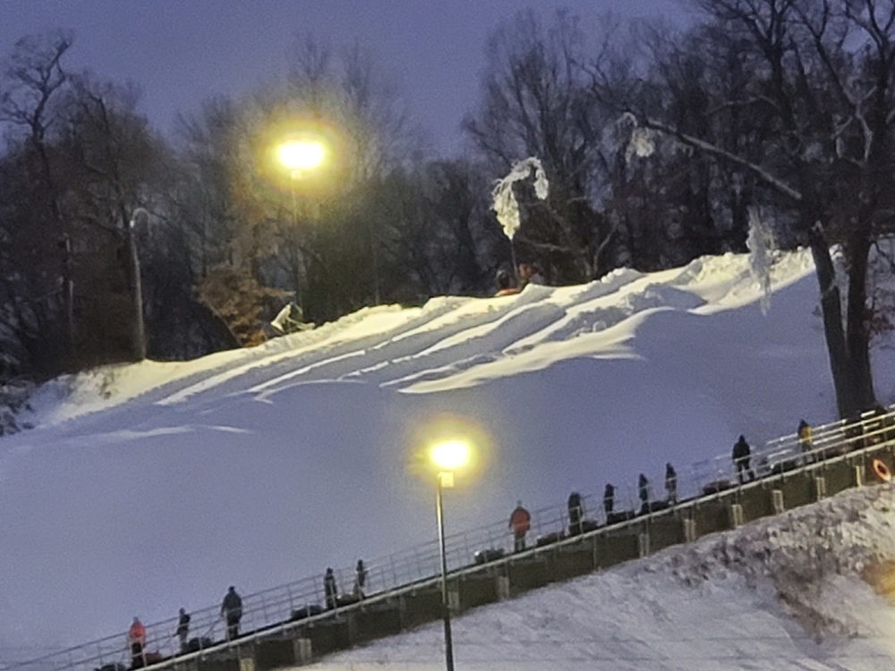 Night operations at Fort McCoy's Whitetail Ridge Ski Area