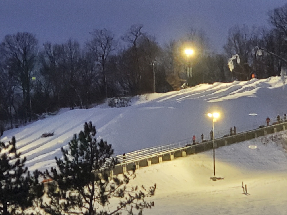 Night operations at Fort McCoy's Whitetail Ridge Ski Area