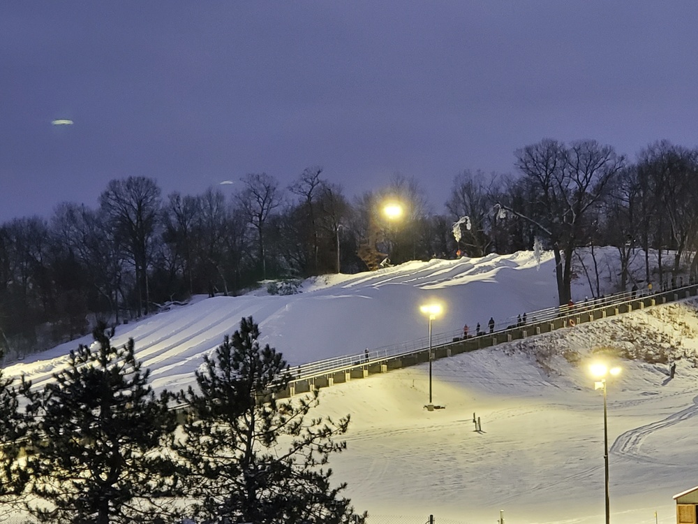 Night operations at Fort McCoy's Whitetail Ridge Ski Area