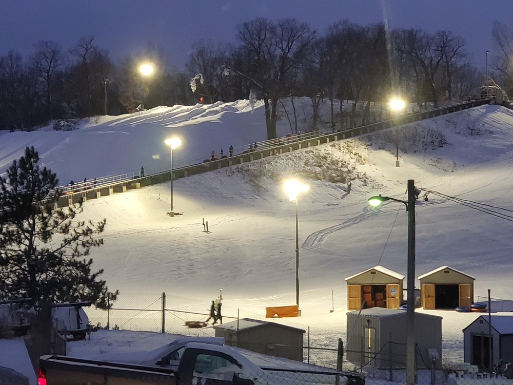 Night operations at Fort McCoy's Whitetail Ridge Ski Area