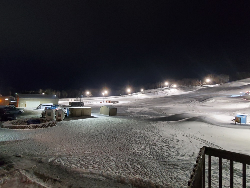 Night operations at Fort McCoy's Whitetail Ridge Ski Area