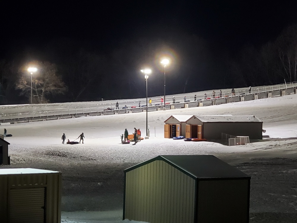 Night operations at Fort McCoy's Whitetail Ridge Ski Area