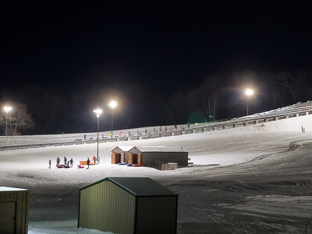 Night operations at Fort McCoy's Whitetail Ridge Ski Area