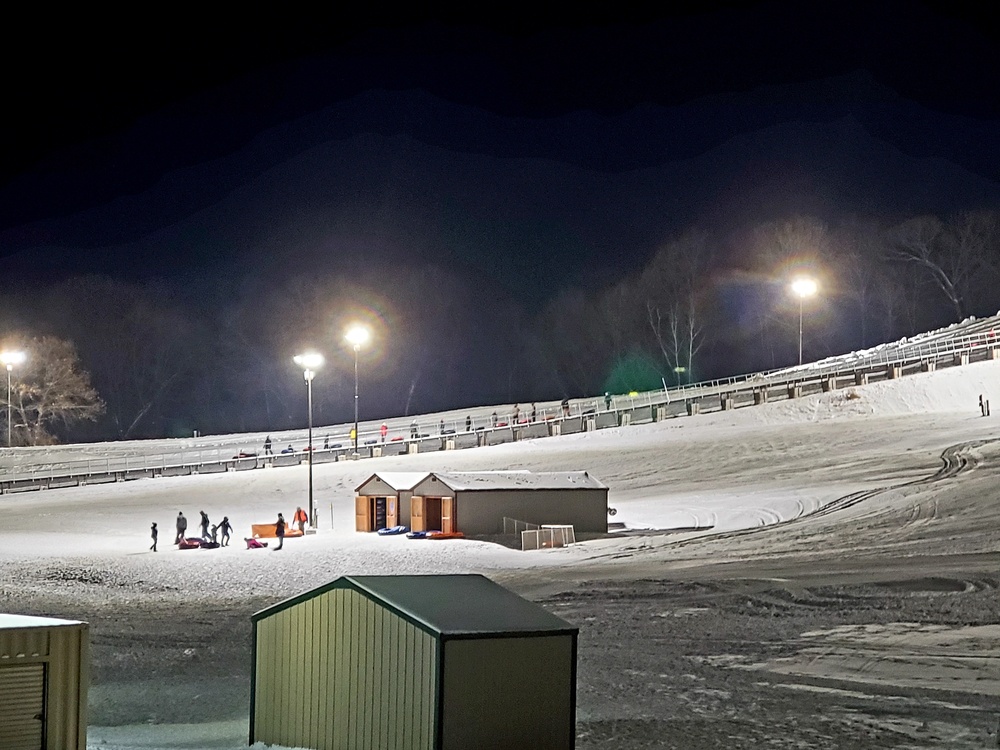 Night operations at Fort McCoy's Whitetail Ridge Ski Area