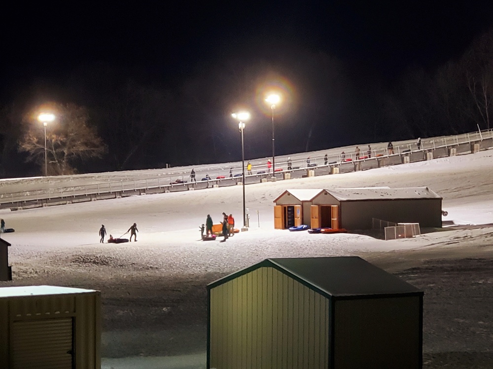 Night operations at Fort McCoy's Whitetail Ridge Ski Area