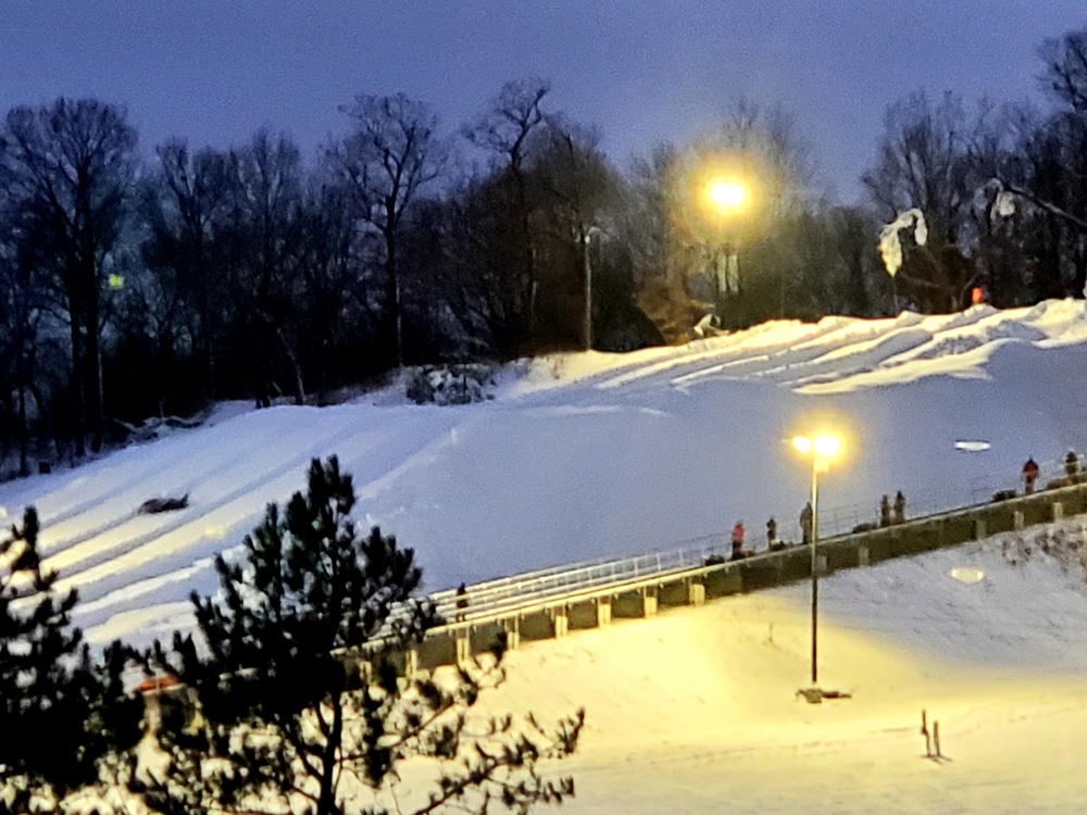 Night operations at Fort McCoy's Whitetail Ridge Ski Area