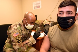 Michigan National Guard receives COVID-19 vaccinations