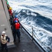 USS San Diego receives replenishment from USNS Guadalupe