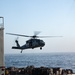 USS San Diego receives replenishment from USNS Guadalupe