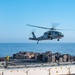 USS San Diego receives replenishment from USNS Guadalupe