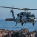 USS San Diego receives replenishment from USNS Guadalupe