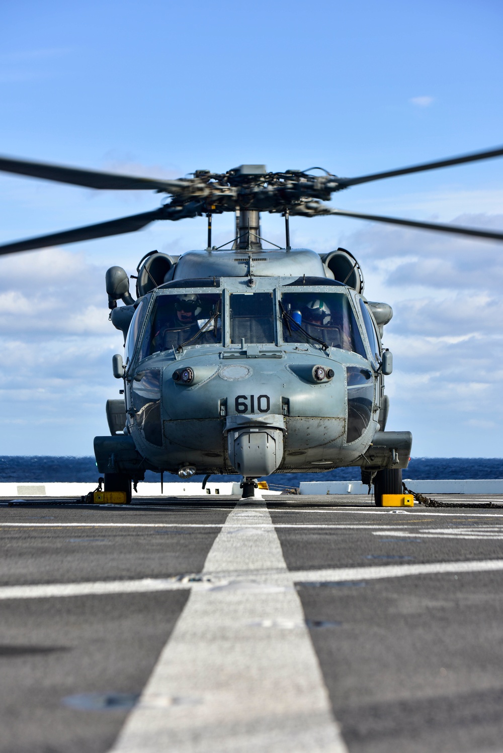 USS New Orleans Flight Operations