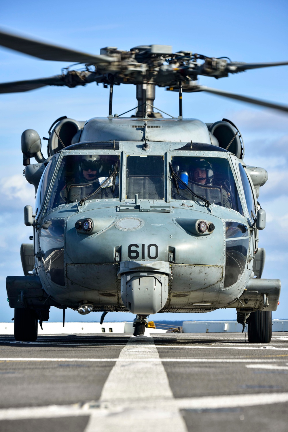 USS New Orleans Flight Operations