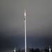 American Flag and Fort McCoy