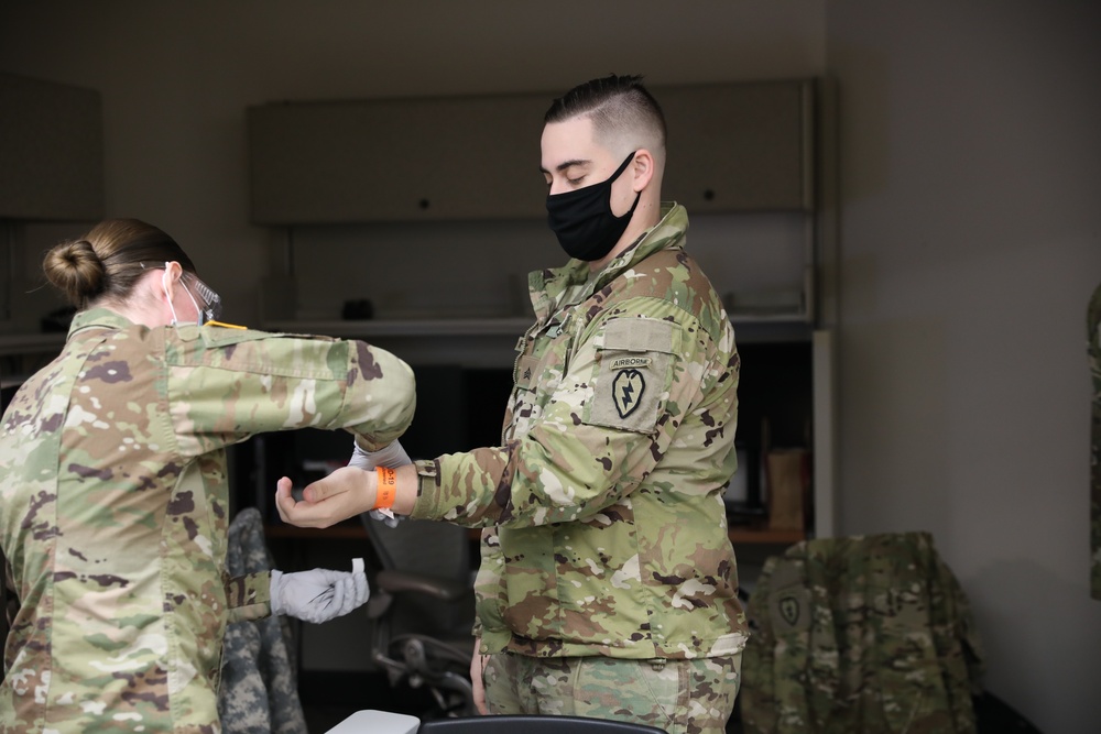 Spartan Medics and Physicians Receive First Vaccinations