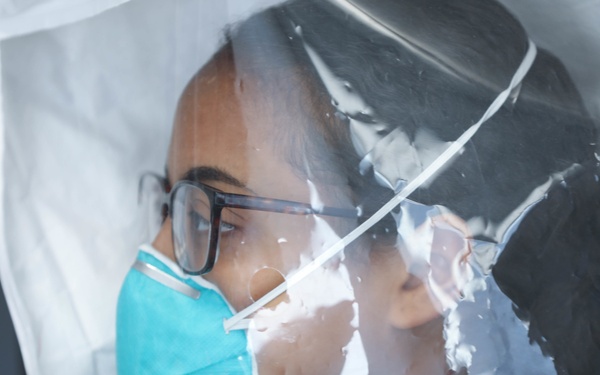 Service members integrate with Lodi Hospital staff members