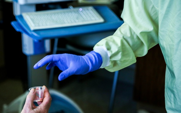 Medical service members support local California hospitals