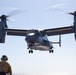 15th MEU Marines receive supplies from VMM-164 (Rein) aboard USS Somerset