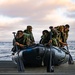 BLT 1/4 Marines depart USS San Diego for small boat raid training exercise
