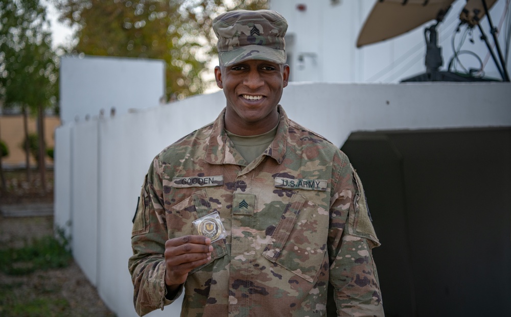 Sgt. Kha'lee Gooden Recognized by FCoE and Fort Sill SJA