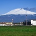 NAS Sigonella Backed by Mount Etna