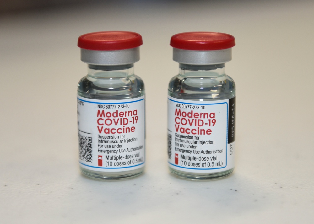 Spangdahlem AB distributes first COVID-19 vaccine